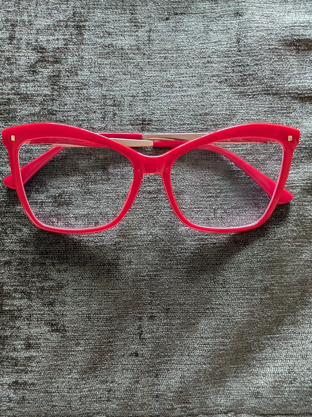 Bright Pink Women's Fashion Eyeglass Frames